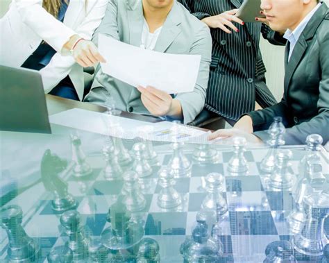 Business People Planning Business Strategy Stock Photo Image Of