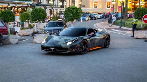 12 febbraio 2010 by blogmotori.com leave a comment. GMK's CAMO Ferrari 458 Italia Driving in Monaco ! - YouTube