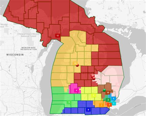 Michigans Congressional Districts To Change Soon Drawing Detroit