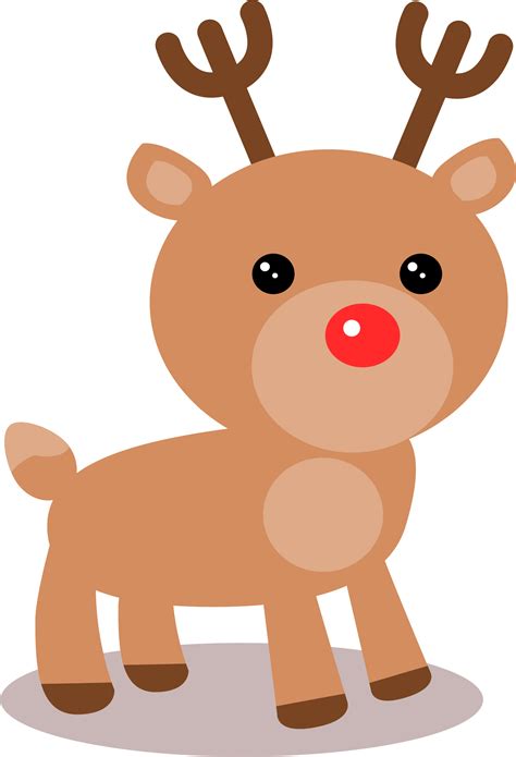 Christmas Reindeer Vector Background Png Png Play