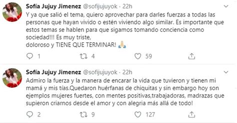 La Reflexión De Sofía Jujuy Jiménez Después De Hablar Por Primera Vez