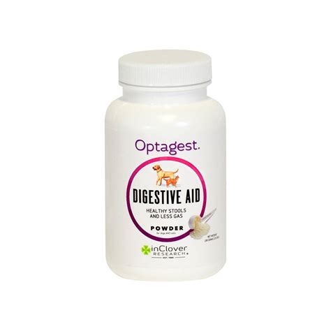 Digestive enzymes chewable tablets with prebiotics & probiotics. In Clover OptaGest Digestive Aid Dog & Cat Supplement ...