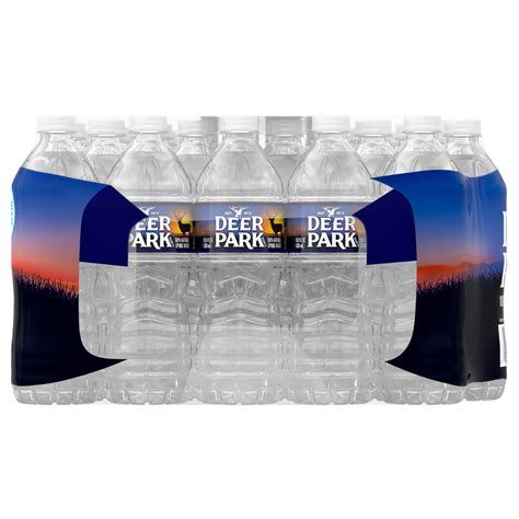 Deer Park Brand 100 Natural Spring Water 169 Ounce Plastic Bottles