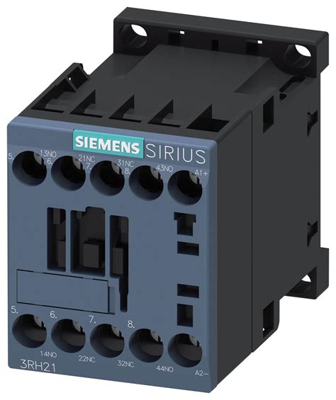 3rh2131 1bb40 Siemens Contactor 3pst Nospst Nc 24v