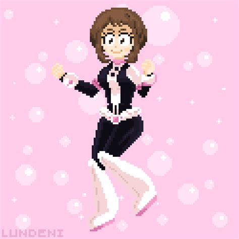 Uraraka Ochako From Mha Rpixelart