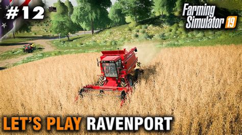 Lets Play Farming Simulator 19 Ravenport 12 Oat So Simple Youtube