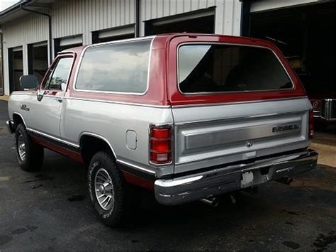 1988 Dodge Ramcharger For Sale Cc 1042315