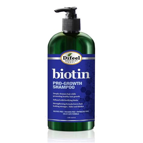 Difeel Pro Growth Biotin Shampoo 338 Oz Shampoo For Thinning Hair