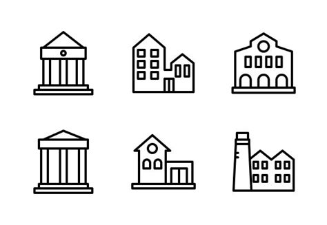 Building Icons By Firza Alamsyah Building Icon Conceptual