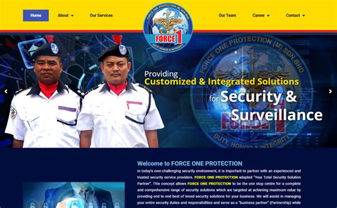 We provide printing services on multiple substrate. Force One Protection Sdn Bhd | Eko Solution Penang Website ...