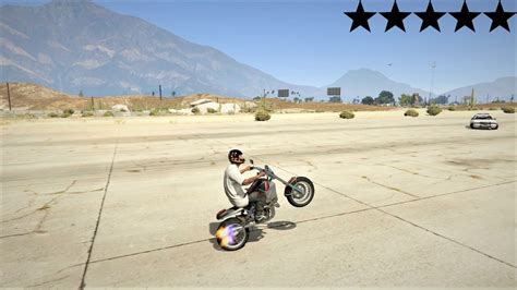 Gta 5 Best Motorcycle Police Chase Esskey Youtube