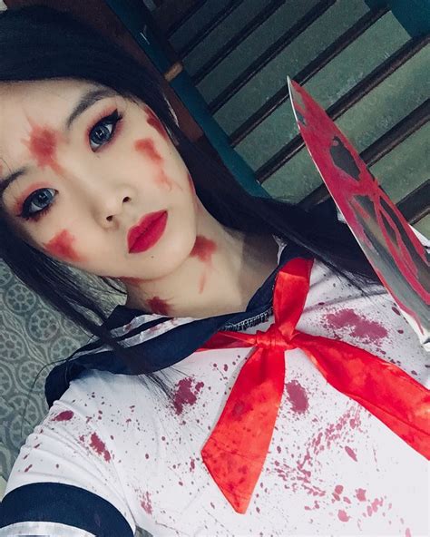Ayano Aishi Cosplay By Zhimin On Ig Yandere Simulator Pinned By
