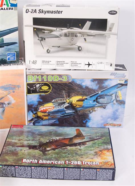Collection Of Assorted Vintage Plastic Model Kits
