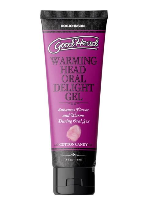 goodhead warming head oral delight gel algodón de azúcar tabú sex shop