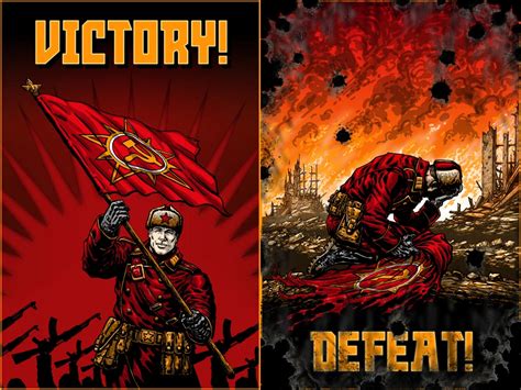Command And Conquer Red Alert 3 Soviet Union Victory And Defeat Blank