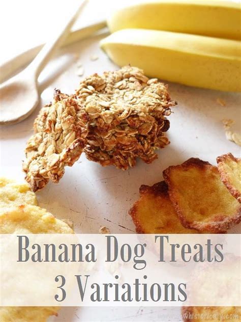 These 2 Ingredient Banana Dog Treats Are Quick To Make With Just Two