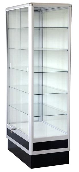 Glass Display Cabinet Wall Display Cases Glass Cases With Aluminum Ablelin Store Fixtures Corp