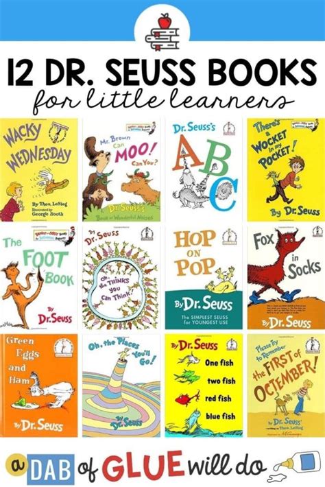 12 Dr Seuss Books For Little Learners