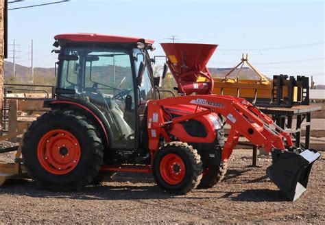 Just In 2019 Kioti Dk4710sech Tl Tractor Loader Used Only 106 Hours