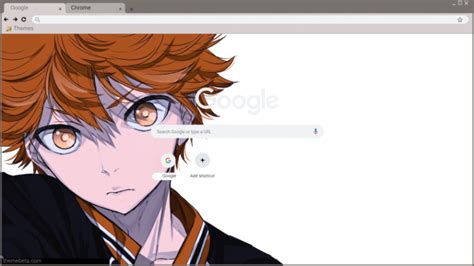 Haikyu Chrome Theme Themebeta