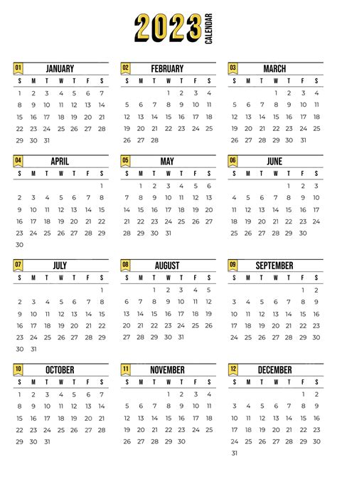 Calendario 2023 Con Rosso E Nero Calendario 2023 Calendario 2023 Png