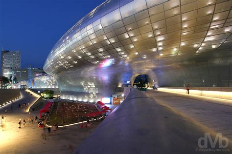 Dongdaemun Design Plaza Seoul At Night Worldwide Destination
