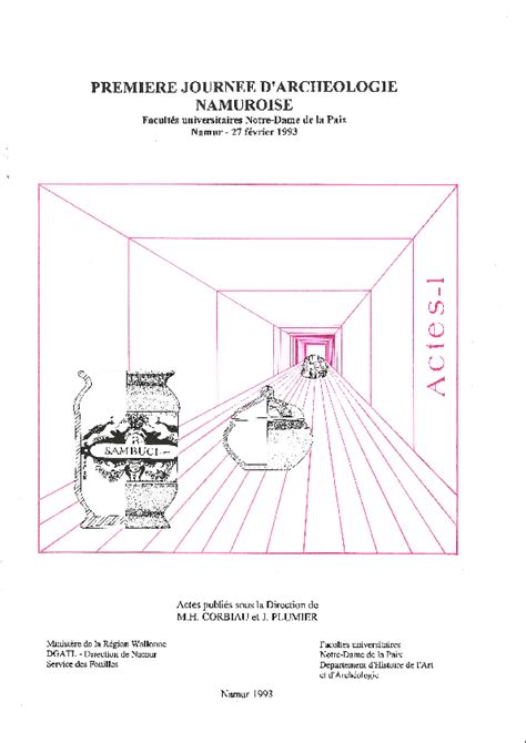 Pdf Cattelain P 1993 Les Fouilles Du Cedarc Dans La Région Du Viroin Première Journée D