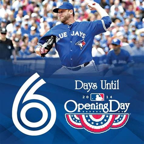 Toronto Blue Jays Opening Day Countdown Graphic