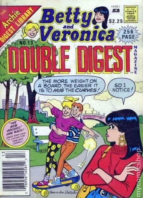 Betty And Veronica Double Digest 1987 Archie Comic Books