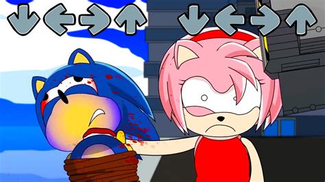 Amy Rose Friday Night Funkin Be Like Kills Sonic Fnf Youtube