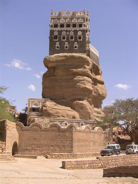 Ancient Architecture Yemen Mountain House Design