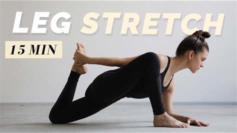 Yoga Poses To Stretch Leg Muscles And Legs