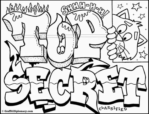 Find more graffiti characters coloring page pictures from our search. Graffiti Wall: Graffiti Words Coloring Pages