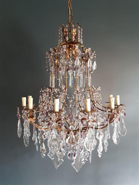 August 28, 2013 in antique ceiling lamps, medical antiques, scientific antiques, unique lighting 0. Antique Crystal Chandelier Ceiling Lamp Murano Florentiner ...