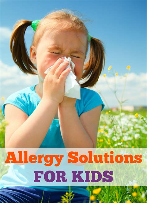 Seasonal Allergy Relief For Kids Allergy Remedies For Kids Kids