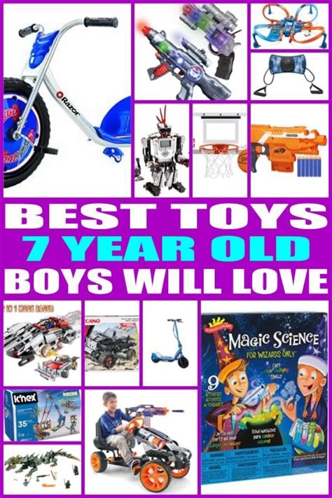 What gift do you get a 7 year old? Best Toys for 7 Year Old Boys | Kids toys for boys, Unique ...