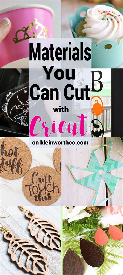 Materials You Can Cut With Cricut Taste Of The Frontier