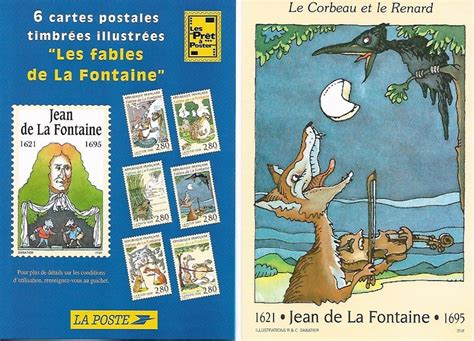 Timbre 1995 Fables De La Fontaine Wikitimbres