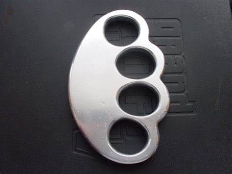 Weaponcollectors Knuckle Duster And Weapon Blog Homemade Aluminium
