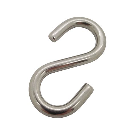 3mm X 30mm A2 Aisi 304 Stainless Steel S Hook 208070203
