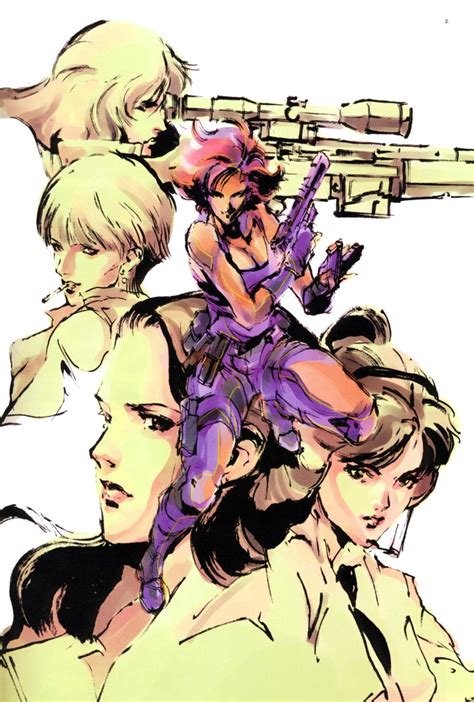 Metal Gear Solid Mgs Females Minitokyo