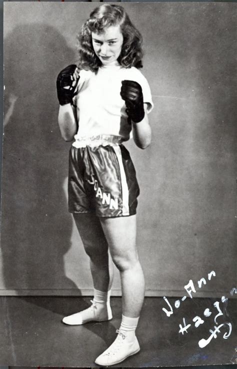 Boxing History On Twitter Jo Ann Hagen Aka Jo Ann Verhagen 1950s