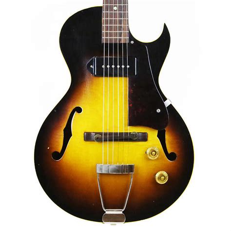 1956 Gibson ES 140 Vintage Original Sunburst 3 4 Electric Reverb