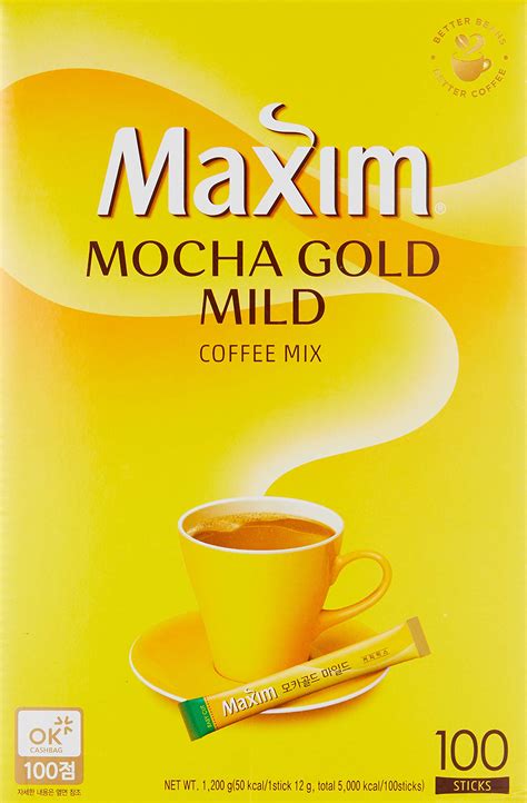 Buy Maxim Mocha Gold Mild Coffee Mix 100pks Online At Desertcartksa