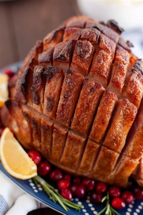 Baked Ham With Brown Sugar Ham Glaze A Spicy Perspective In 2021
