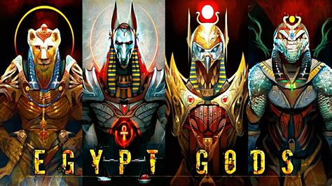 The Gods Of Egypt And It S Powers Ra Anubis Sekhmet Sobek Youtube