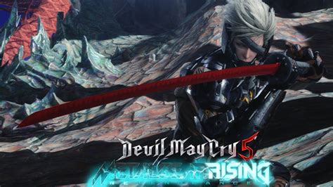 Raiden Replaced Vergil Metal Gear Rising Devil May Cry 5 Mod