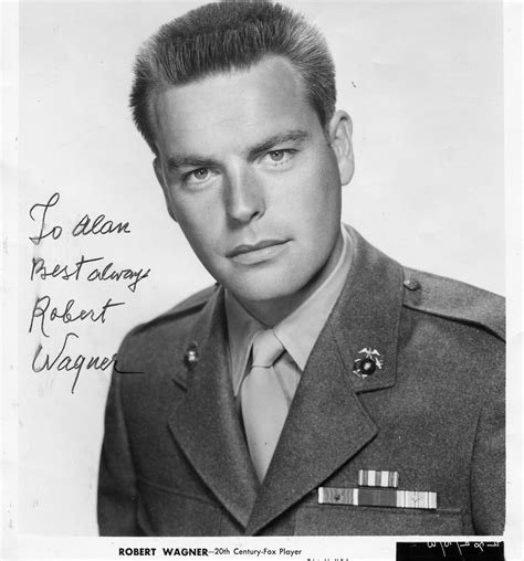 Robert Wagner Very Cute In Uniform Famous Veterans Famous Marines