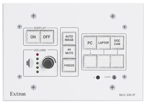 Mlc 226 Ip Medialink Plus Controllers Extron