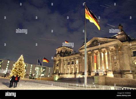 Berlin Germany December 6 Night Scene In Berlin On Christmas Time On